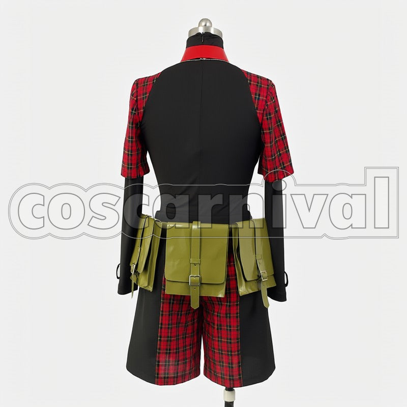 no Chi rin cosplay costume from Togainu, back view