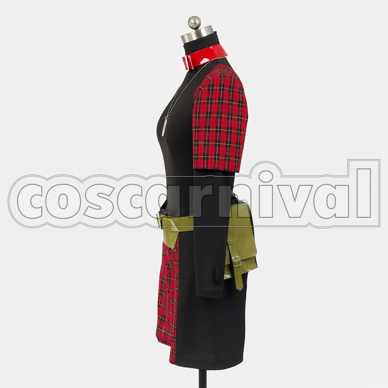 no Chi rin cosplay costume from Togainu, side view 2