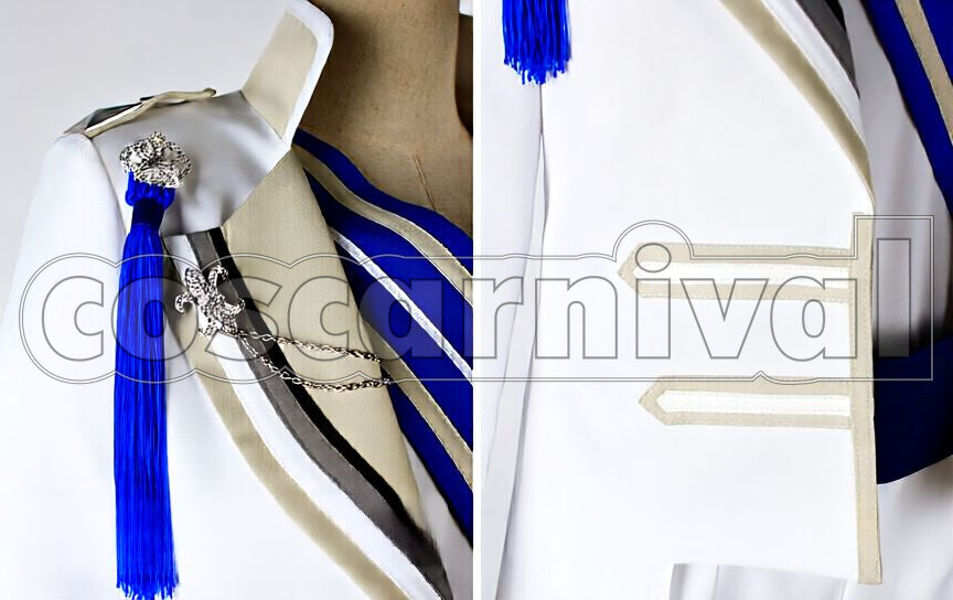 ☆☆☆ 3 Majesty Tsukasa Kirishima Royal Trinity Stage Outfit Cosplay cosplay costume from Tokimeki Restaurant, majesty tsukasa kirishima trinity stage outfit 26452 detail view