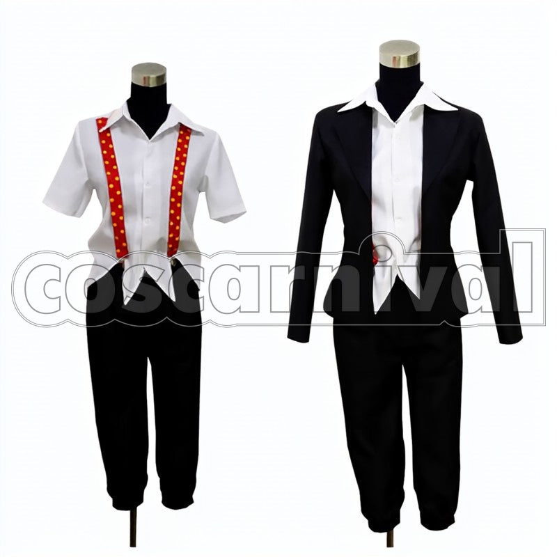 Juuzou Suzuya cosplay costume from Tokyo Ghoul, front view