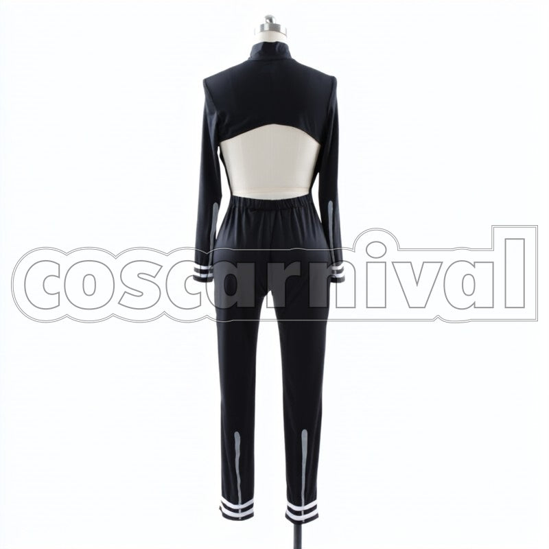Kaneki Centipede Black cosplay costume from Tokyo Ghoul Ken, back view 2