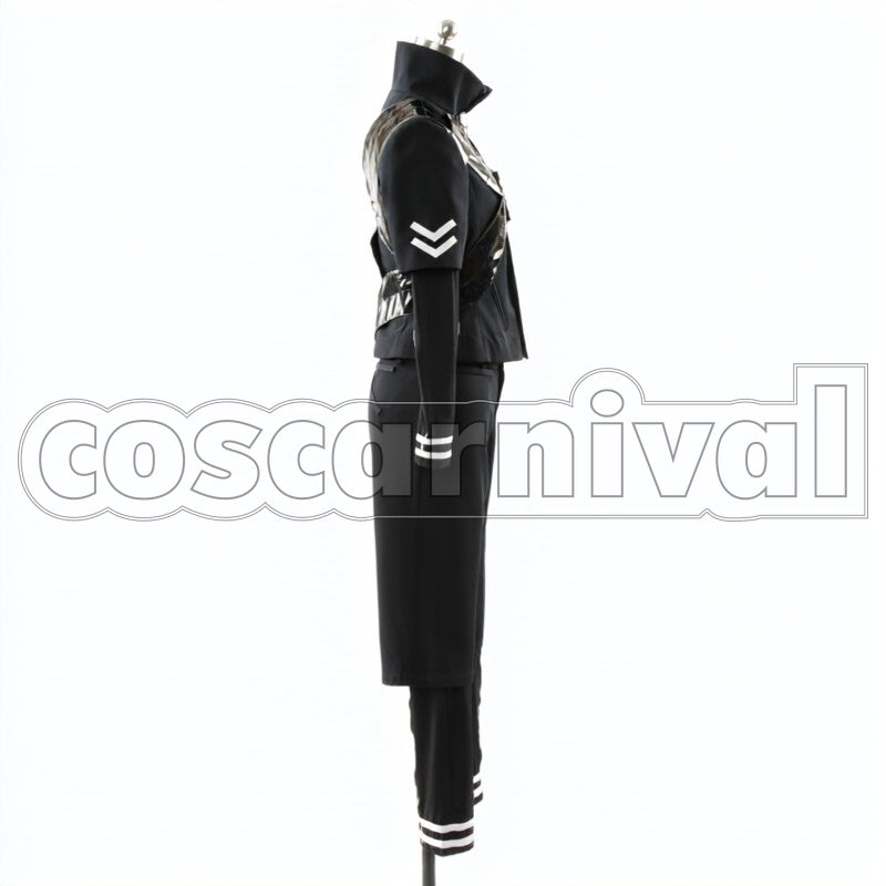 Kaneki Centipede Black cosplay costume from Tokyo Ghoul Ken, side view