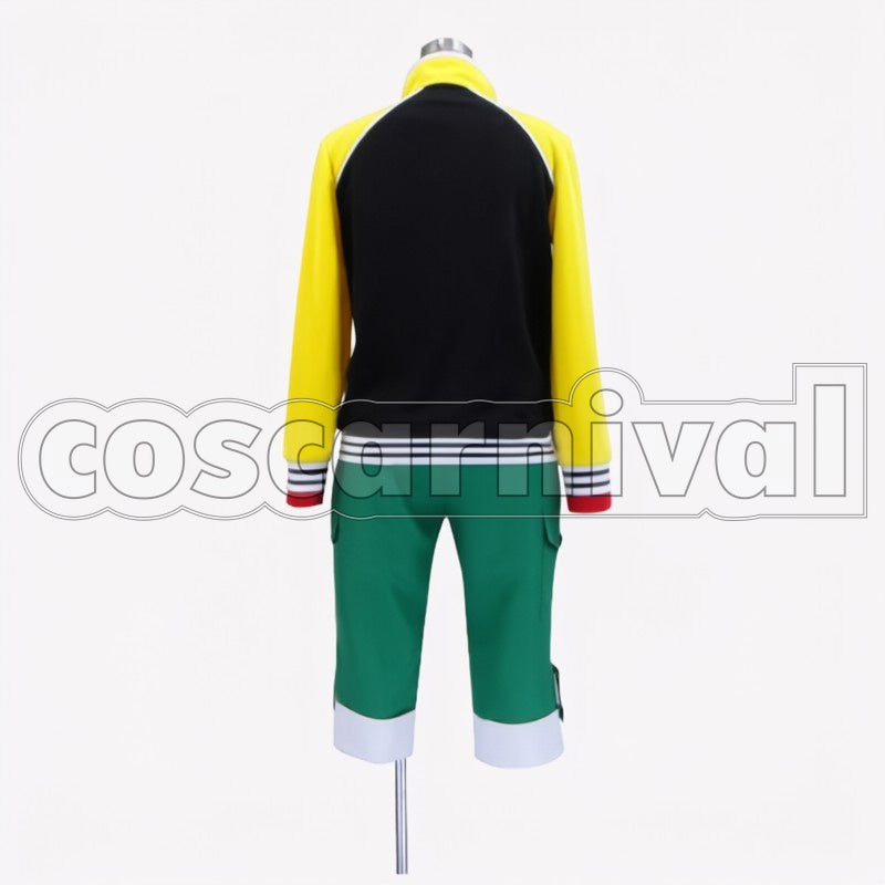 Civilian Hideyoshi Nagachika Hide cosplay costume from Tokyo Ghoul, back view