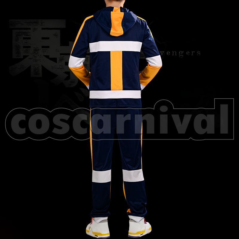 Revengers Takashi Mitsuya Casual Clothes Cosplay cosplay costume from Tokyo, back view 1