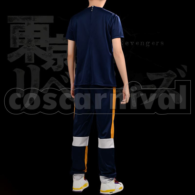 Revengers Takashi Mitsuya Casual Clothes Cosplay cosplay costume from Tokyo, back view 2