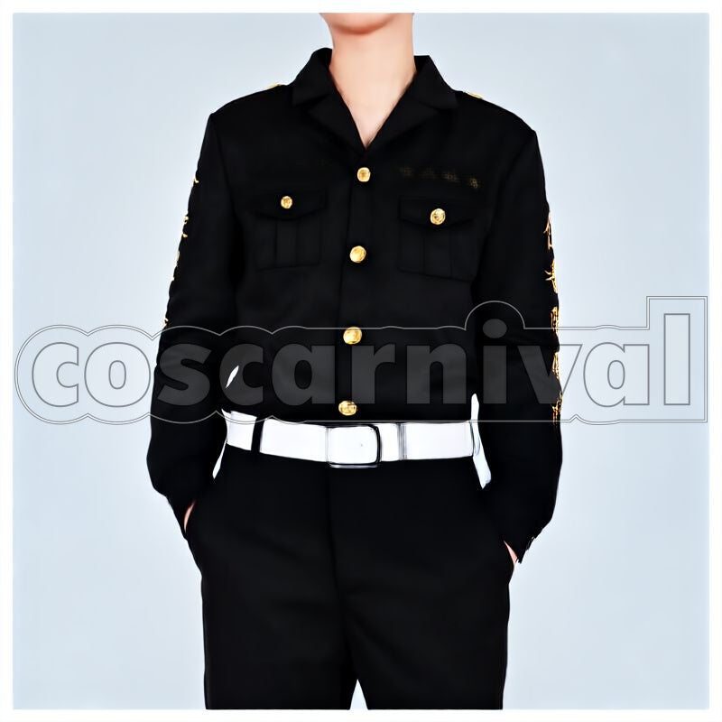 Revengers Yasuhiro Muto (Mucho) Tokyo Manji Gang Fifth Division Captain Special Attack Uniform Cosplay cosplay costume from Tokyo, front view 1