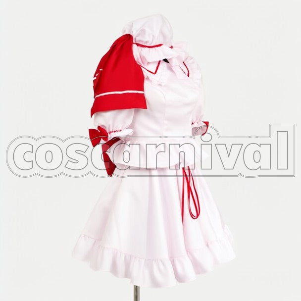 Project Remilia Scarlet cosplay costume from Touhou Hisouten, side view