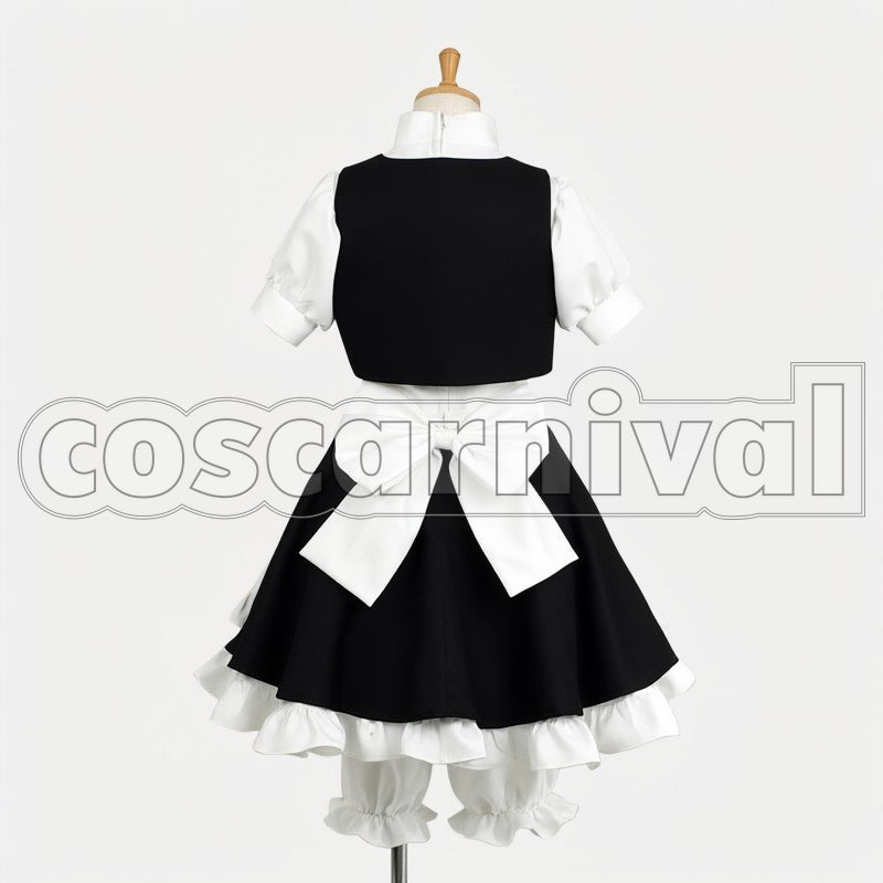 Marisa Kirisame cosplay costume from Touhou Project, back view