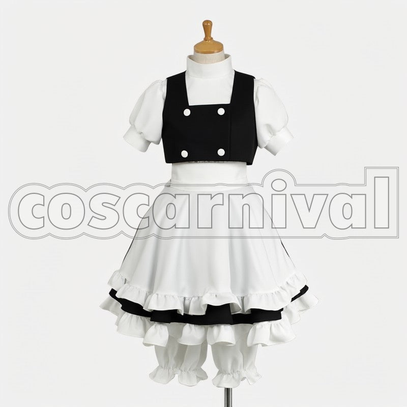 Marisa Kirisame cosplay costume from Touhou Project, front view 2