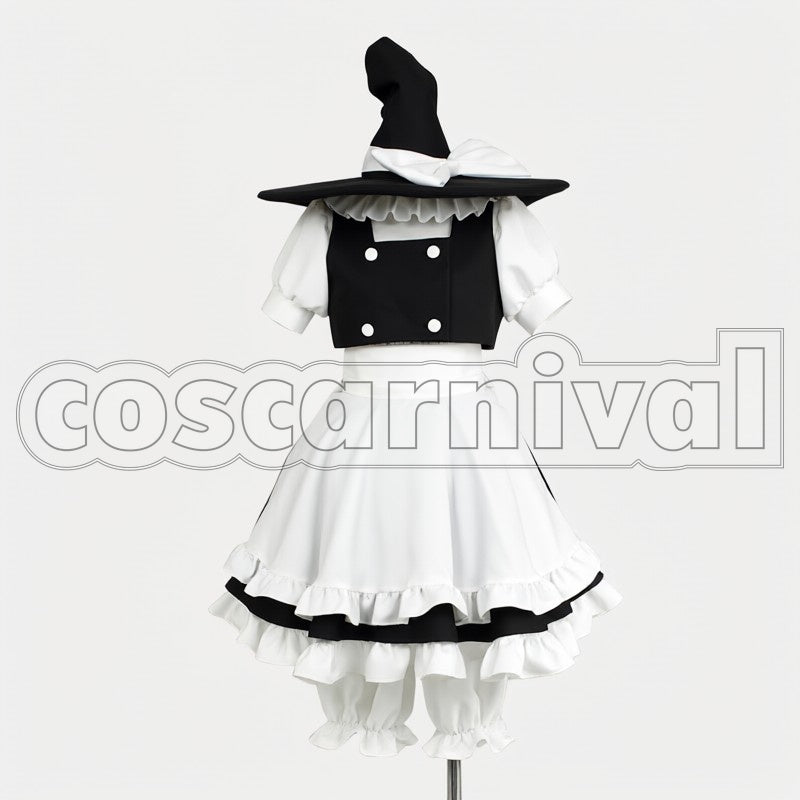 Marisa Kirisame cosplay costume from Touhou Project, front view