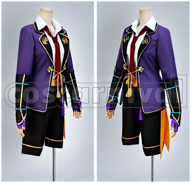 Fudou Yukimitsu Front Lines Cosplay cosplay costume from Touken Ranbu, front view 2