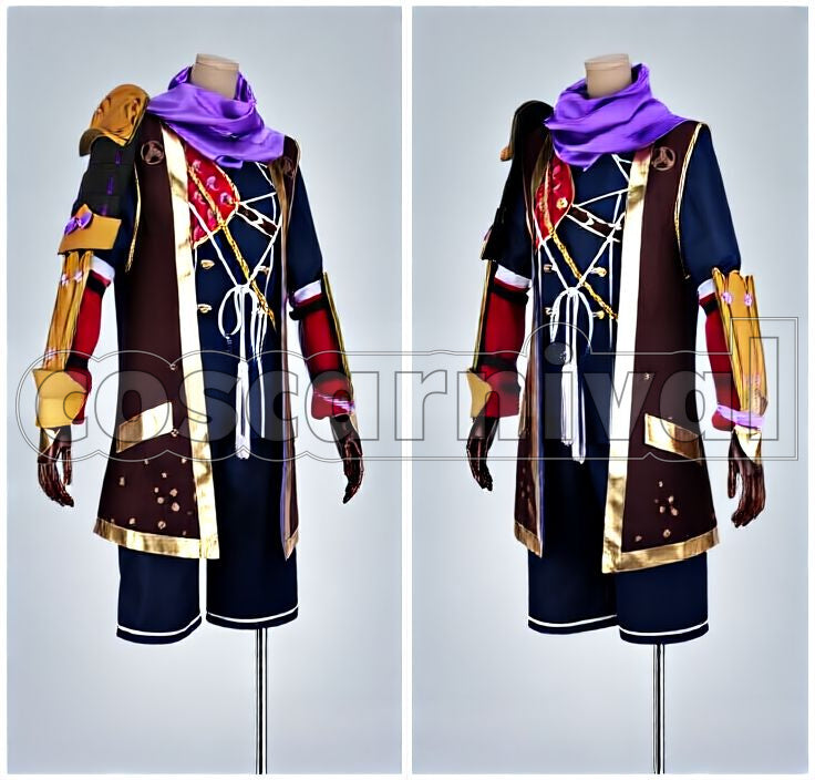 Gotou Toushirou Kiwame Cosplay cosplay costume from Touken Ranbu, front view 2