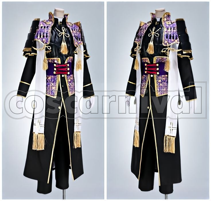 Heshikiri Hasebe Kiwame Cosplay cosplay costume from Touken Ranbu, front view 5