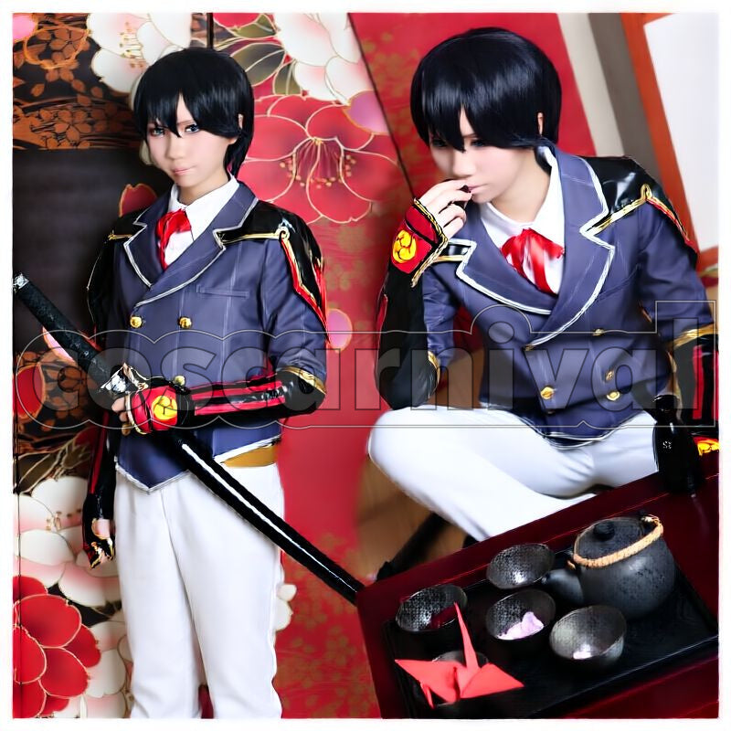 Horikawa Kunihiro Cosplay cosplay costume from Touken Ranbu, front view 1