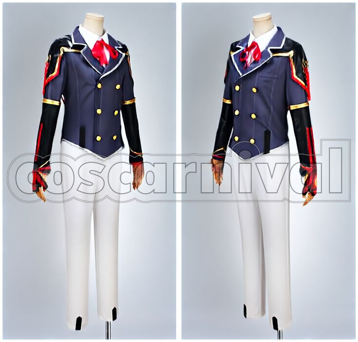 Horikawa Kunihiro Revised Version Cosplay cosplay costume from Touken Ranbu, front view 2