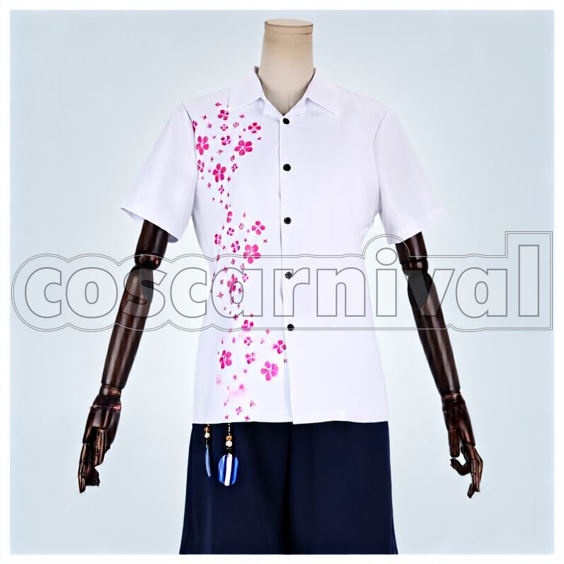 Internal Affairs Chatannakiri Cosplay cosplay costume from Touken Ranbu, front view 1
