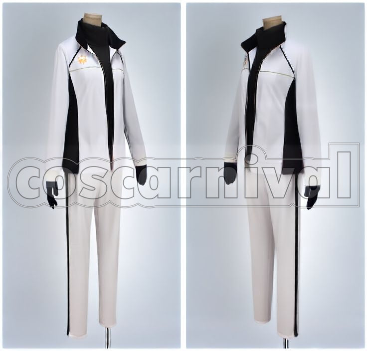 Internal Affairs Higekiri Cosplay cosplay costume from Touken Ranbu, front view 2
