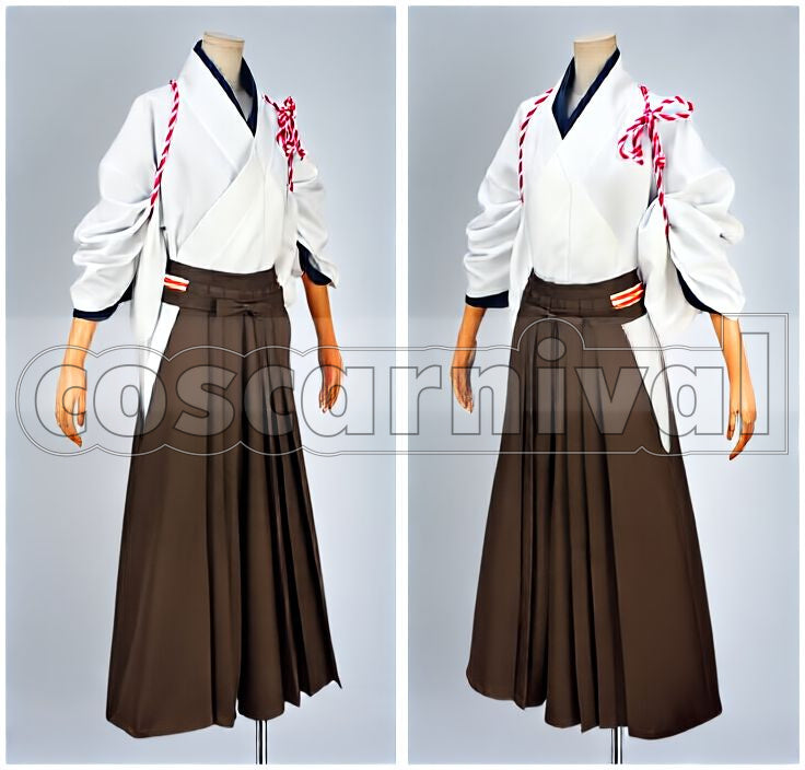 Kasen Kanesada Internal Affairs Cosplay cosplay costume from Touken Ranbu, front view 2
