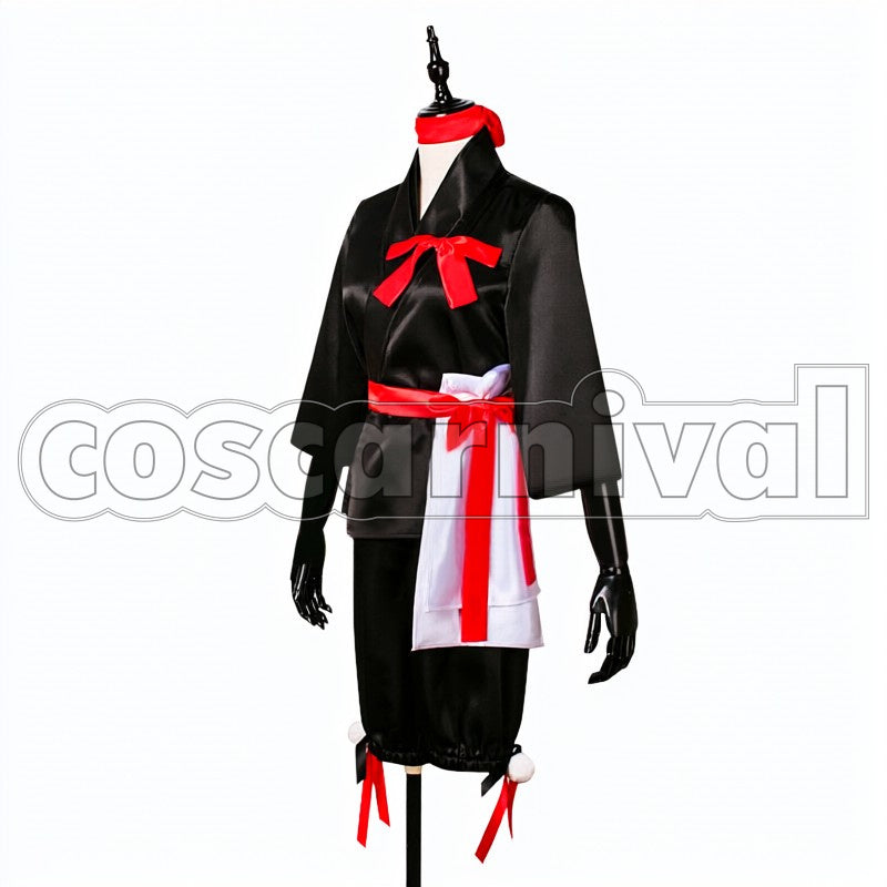 Chores cosplay costume from Touken Ranbu Kogarasumaru, side view