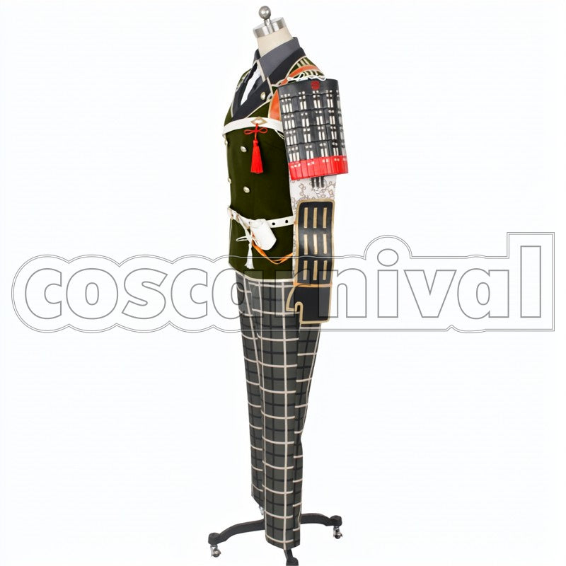 Kotegiri Gou cosplay costume from Touken Ranbu, side view 2