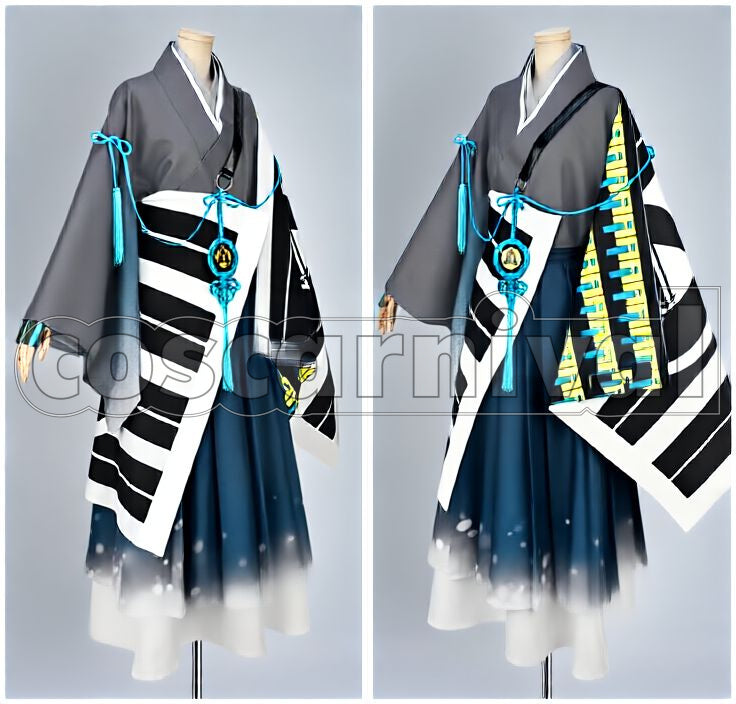Kousetsu Samonji Revised Version Cosplay cosplay costume from Touken Ranbu, front view 2