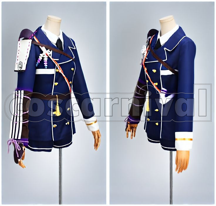 Maeda Toushirou Front Lines Cosplay cosplay costume from Touken Ranbu, front view 2