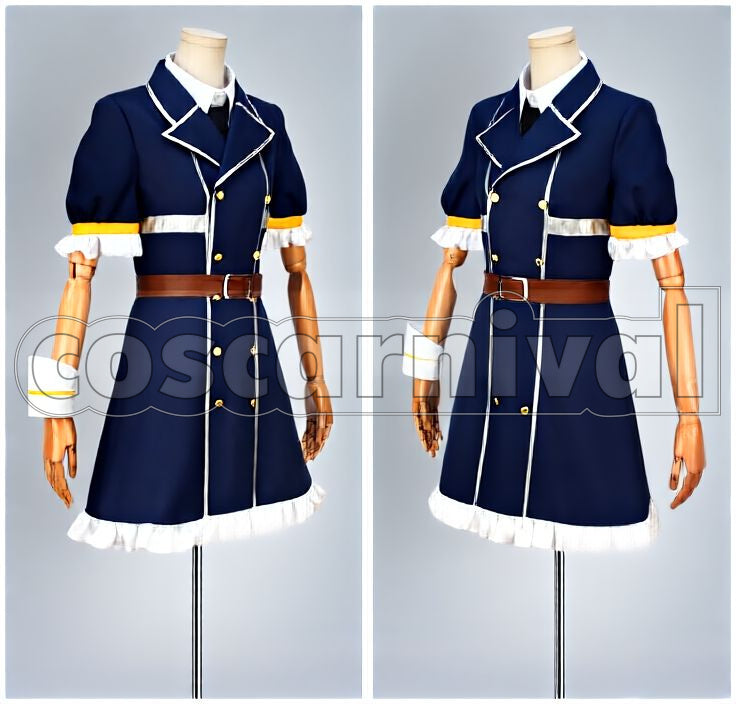 Midare Toushirou Cosplay cosplay costume from Touken Ranbu, front view 2