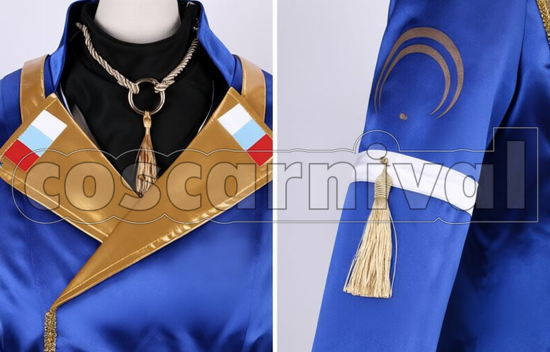 Atsukashiyama Ibun 2018 Paris Mikazuki Munechika Part 2 Live Outfit Cosplay cosplay costume from Touken Ranbu Musical, paris 2 live outfit 22275 detail view 4