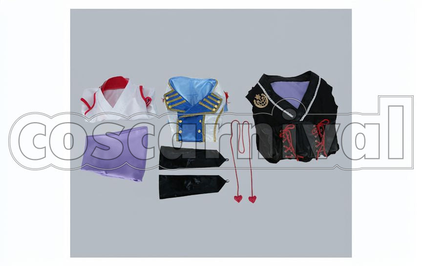 Atsukashiyama Ibun Imanotsurugi Part 2 Live Outfit Cosplay cosplay costume from Touken Ranbu Musical, set view