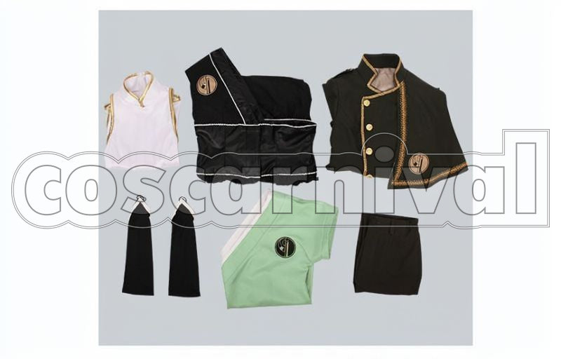 Atsukashiyama Ibun Ishikirimaru Part 2 Live Outfit Cosplay cosplay costume from Touken Ranbu Musical, set view