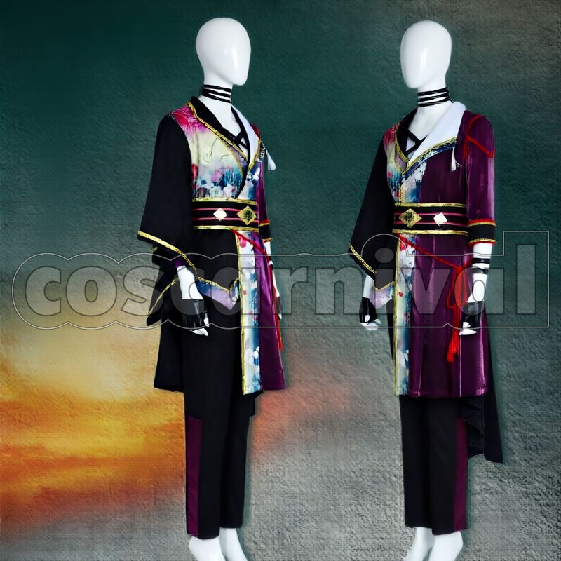 Kishou Hongi Akashi Kuniyuki Part 2 Live Outfit Cosplay cosplay costume from Touken Ranbu Musical, live outfit 22182 front view 3