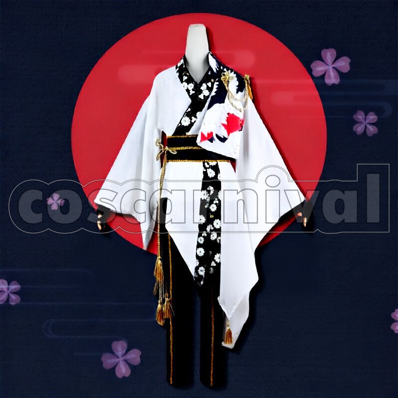 Kishou Hongi Tsurumaru Kuninaga Part 2 Live Outfit Cosplay cosplay costume from Touken Ranbu Musical, live outfit 22152 front view 2