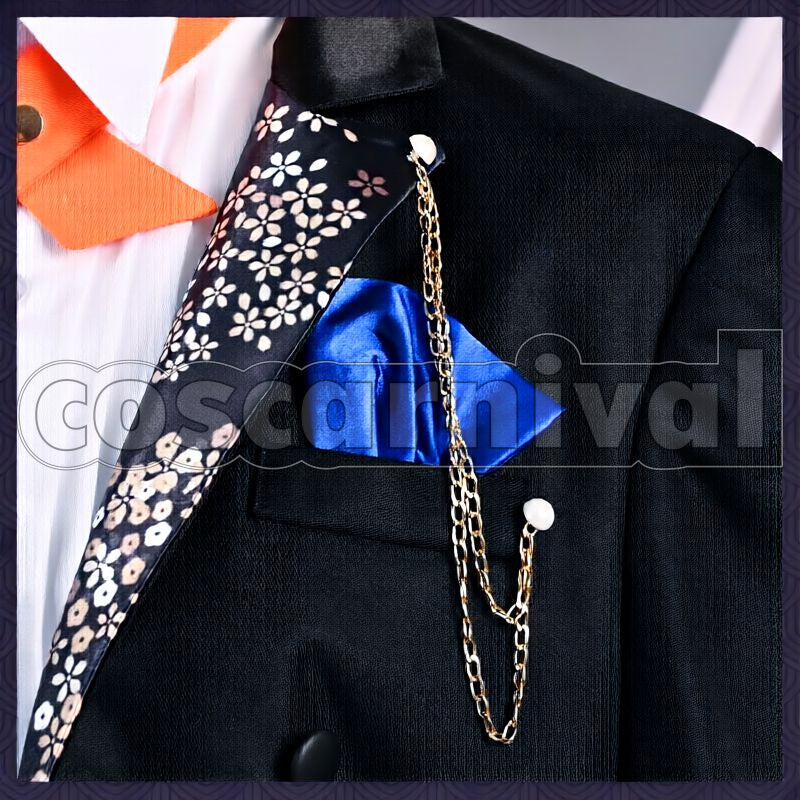 Kotobuki Celebration Formal Wear Mutsunokami Yoshiyuki Tailcoat Cosplay cosplay costume from Touken Ranbu Musical, detail-2