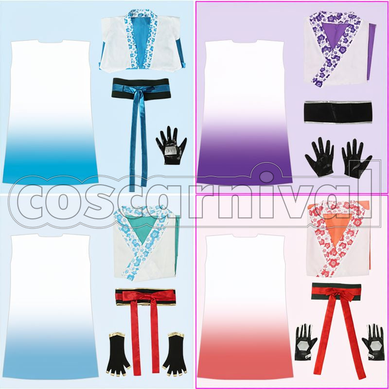 Shinken Ranbu Sai 2022 Festival Outfit Izuminokami Kanesada, Buzen Gou, Suishinshi Masahide, Matsui Gou, Murakumo Gou, Samidare Gou, Kuwana Gou, Kogitsunemaru Cosplay cosplay costume from Touken Ranbu Musical, festival outfit 21463 set view 2