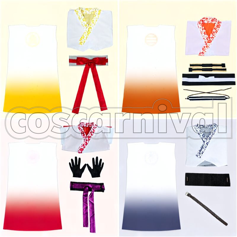 Shinken Ranbu Sai 2022 Festival Outfit Izuminokami Kanesada, Buzen Gou, Suishinshi Masahide, Matsui Gou, Murakumo Gou, Samidare Gou, Kuwana Gou, Kogitsunemaru Cosplay cosplay costume from Touken Ranbu Musical, festival outfit 21468 set view 7