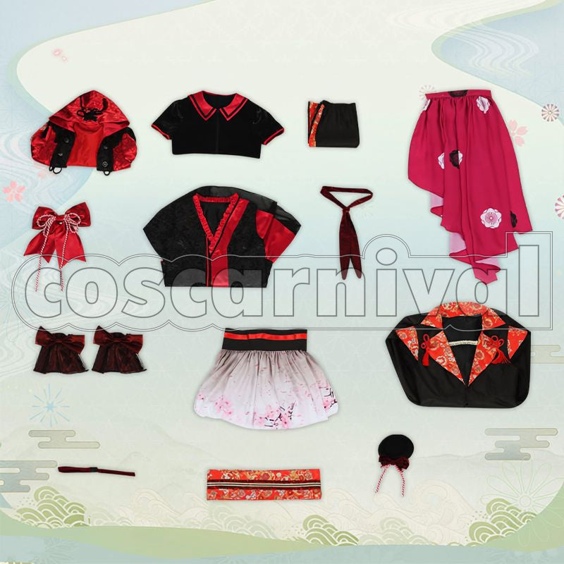 Shizuka no Umi no Paraiso Hyuuga Masamune Part 2 Live Outfit Cosplay cosplay costume from Touken Ranbu Musical, live outfit 21440 set view