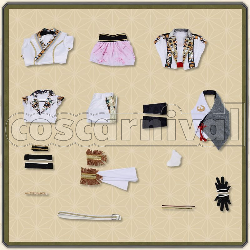 Shizuka no Umi no Paraiso Tsurumaru Kuninaga Part 2 Live Outfit Cosplay cosplay costume from Touken Ranbu Musical, live outfit 21559 set view