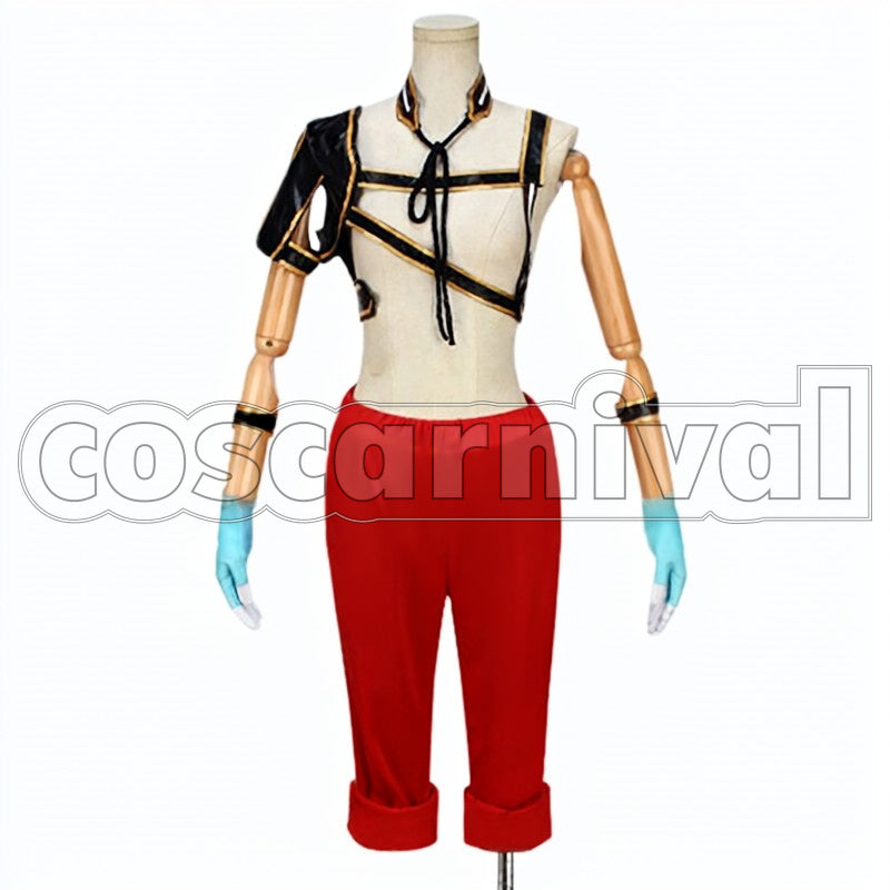 Nagasone Kotetsu Chores Style cosplay costume from Touken Ranbu, front view 3
