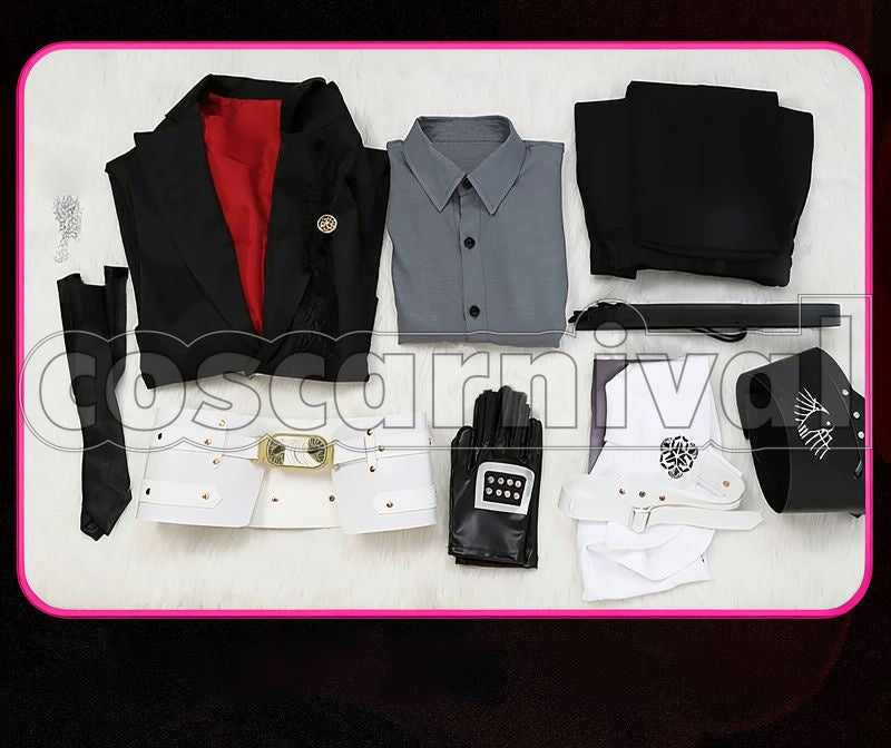 New Touken Danshi Uchigatana Goke Kanemitsu Cosplay cosplay costume from Touken Ranbu, set view