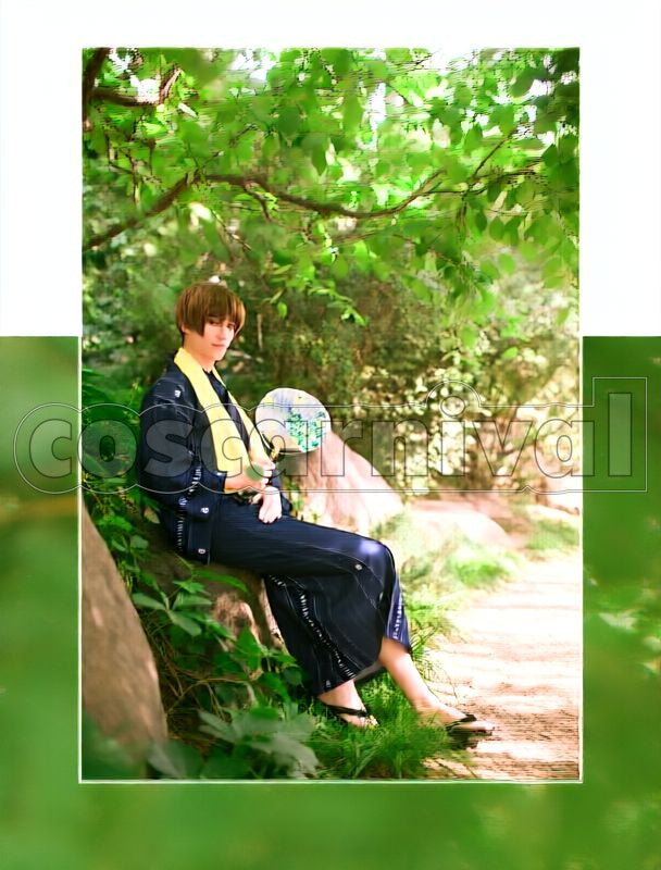 Oedo Onsen Ishikirimaru Cosplay cosplay costume from Touken Ranbu, front view 2