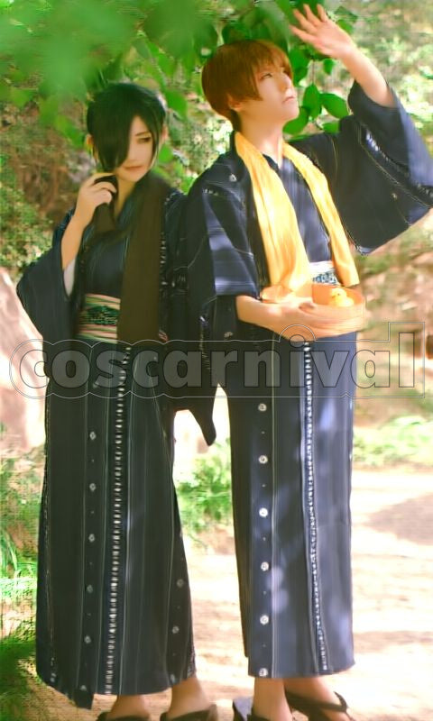 Oedo Onsen Ishikirimaru Cosplay cosplay costume from Touken Ranbu, front view 3