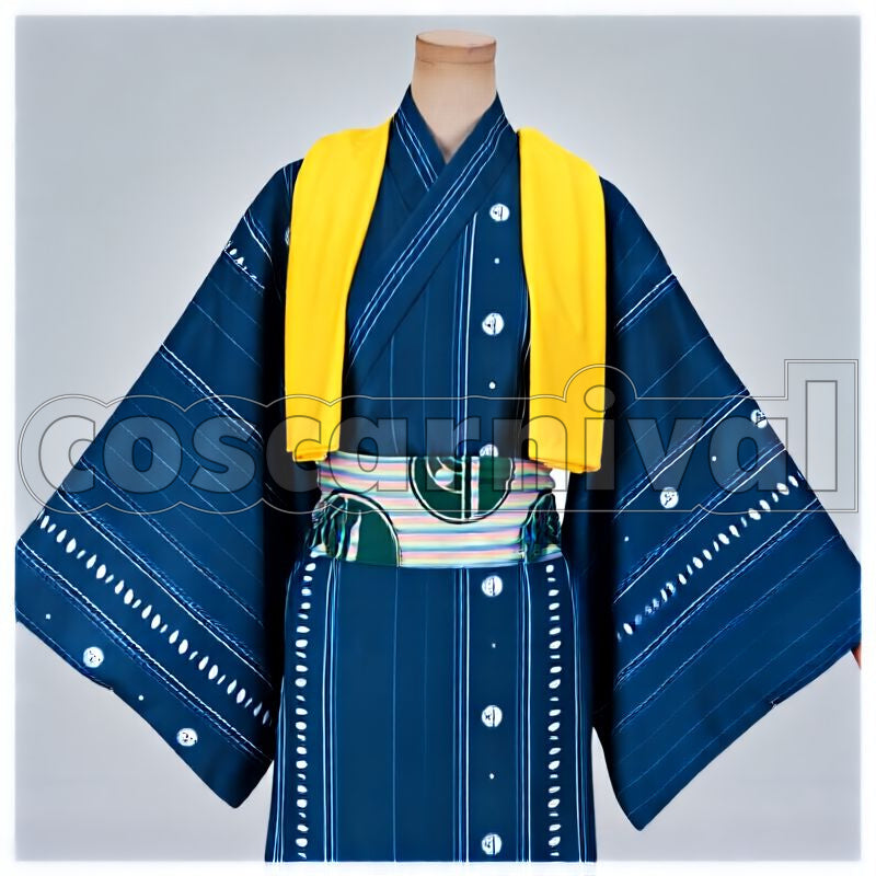 Oedo Onsen Ishikirimaru Cosplay cosplay costume from Touken Ranbu, front view 5