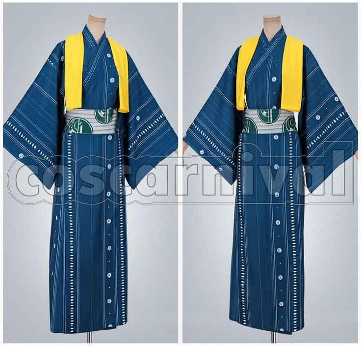 Oedo Onsen Ishikirimaru Cosplay cosplay costume from Touken Ranbu, front view 6