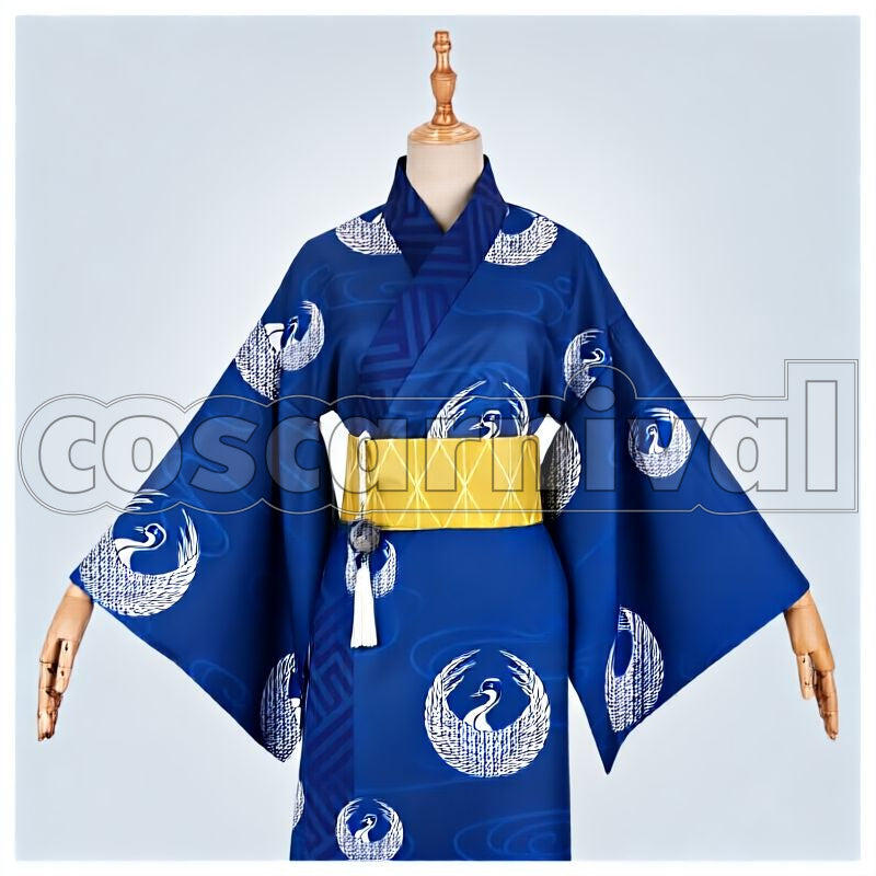 Oedo Onsen Tsurumaru Kuninaga Cosplay cosplay costume from Touken Ranbu, front view 1