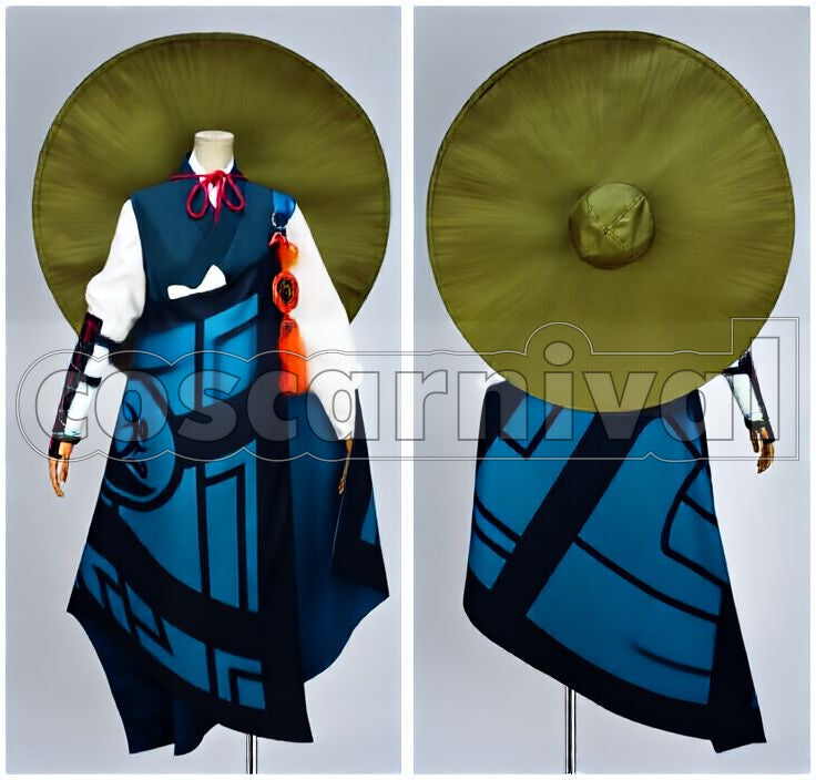 Sayo Samonji Cosplay cosplay costume from Touken Ranbu, front view 2