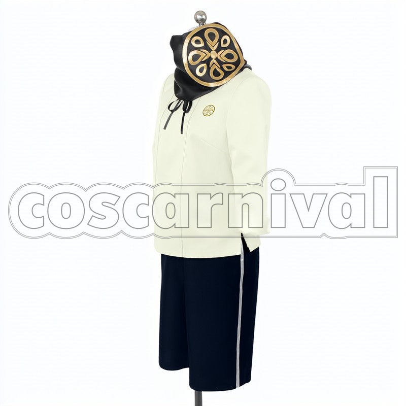 Toushirou Chores cosplay costume from Touken Ranbu Shinano, front view 2