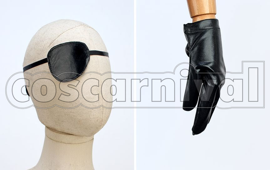 Shokudaikiri Mitsutada Cosplay cosplay costume from Touken Ranbu, accessory set view