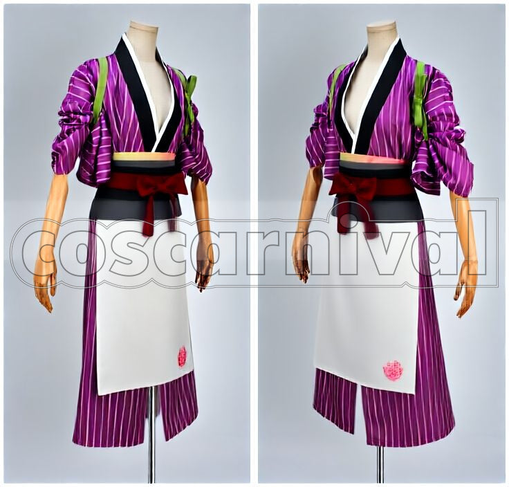 Souza Samonji Internal Affairs Cosplay cosplay costume from Touken Ranbu, front view 2