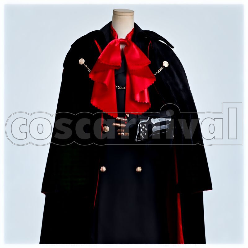 Special Investigation: Keiou Koufu Tachi Ichimonji Norimune Investigator Version Cosplay cosplay costume from Touken Ranbu, front view 1