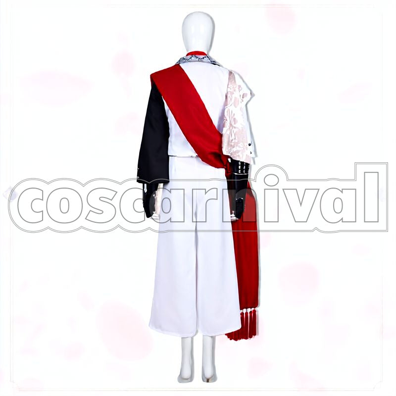 Tachi Ichimonji Norimune Cosplay cosplay costume from Touken Ranbu, back view 1